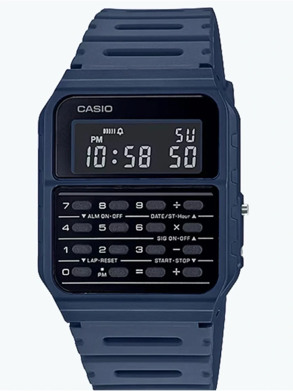 Casio Databank Calculator Alarm Calendar Dual Time Unisex trendy Watch